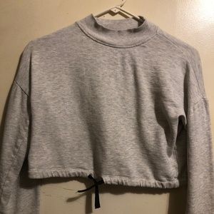 H&M crop crew neck